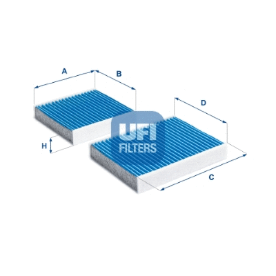 Salono filtras UFI 34.164.00