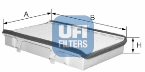 Salono filtras UFI 53.049.00