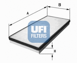 Salono filtras UFI 53.061.00