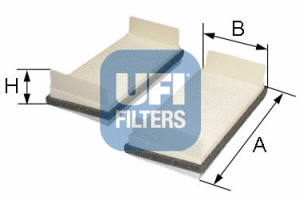 Salono filtras UFI 53.068.00