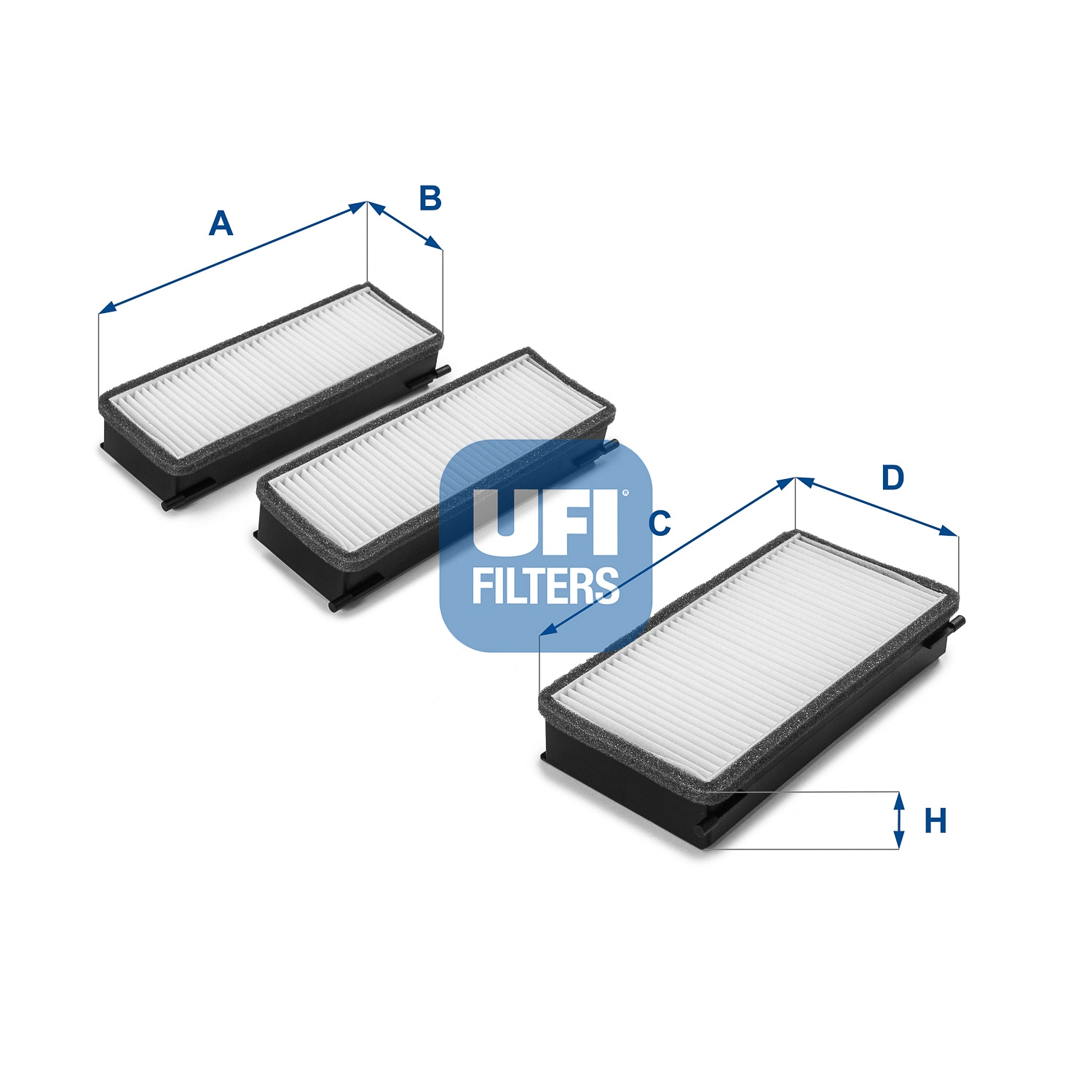 Salono filtras UFI 53.070.00