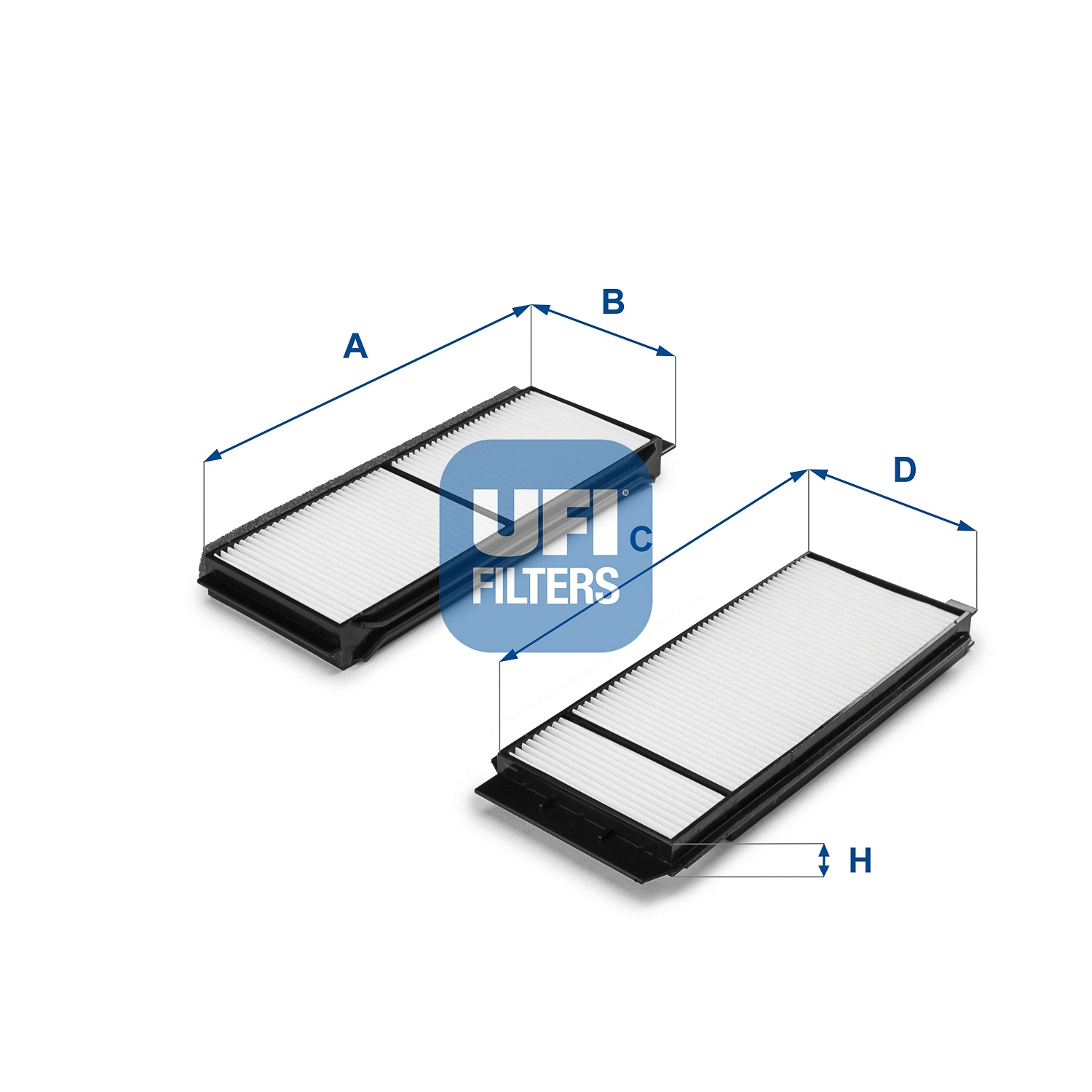 Salono filtras UFI 53.120.00