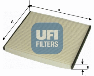 Salono filtras UFI 53.184.00