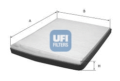 Salono filtras UFI 53.205.00