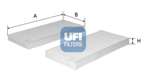 Salono filtras UFI 53.239.00
