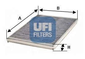 Salono filtras UFI 54.116.00
