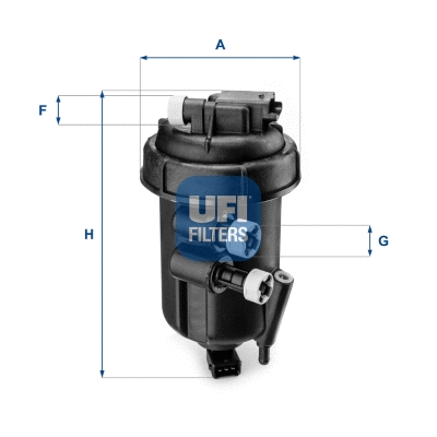 Kuro filtras UFI 55.108.00
