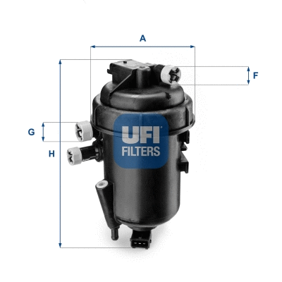 Kuro filtras UFI 55.112.00