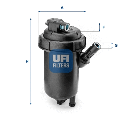 Kuro filtras UFI 55.120.00