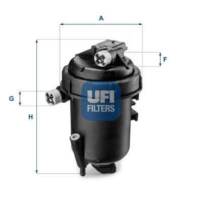 Kuro filtras UFI 55.144.00