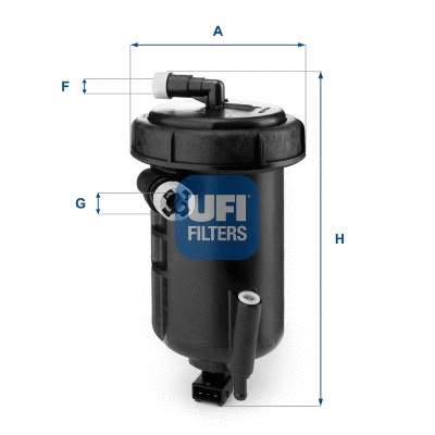 Kuro filtras UFI 55.147.00