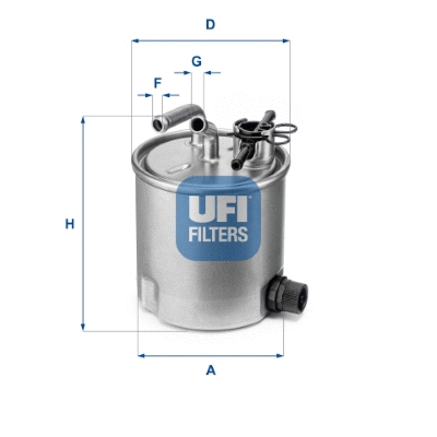 Kuro filtras UFI 55.394.00