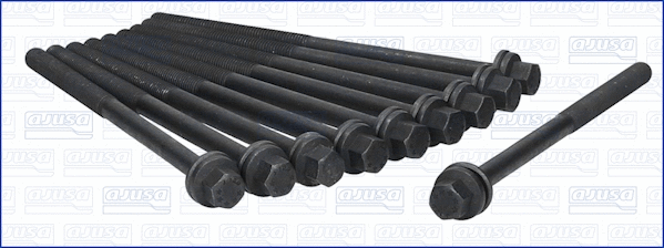 Cil. galvutės varžtų kompl. AJUSA 81034300