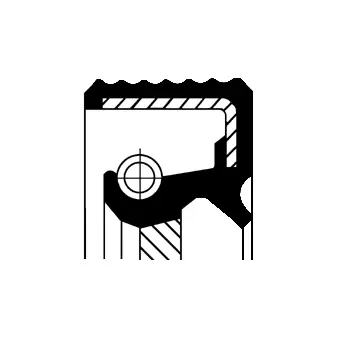 Mechaninės transmisijos veleno sandariklis CORTECO 19036891B