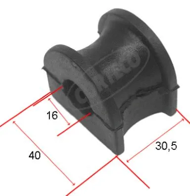 Stabilizatoriaus įvorė CORTECO 21652984