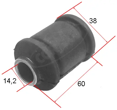 Valdymo svirties/išilginių svirčių įvorė CORTECO 21653104