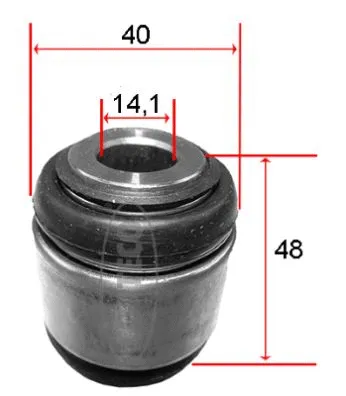 Valdymo svirties/išilginių svirčių įvorė CORTECO 49367512