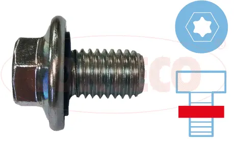 Alyvos karterio alyvos išleidimo kaištis CORTECO 49471177