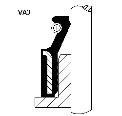 Vožtuvo riebokšlis CORTECO 49472007