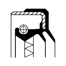 Mechaninės transmisijos veleno sandariklis CORTECO 49490546