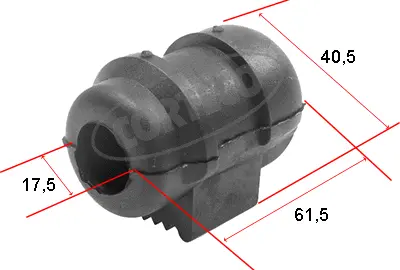 Stabilizatoriaus įvorė CORTECO 80000116