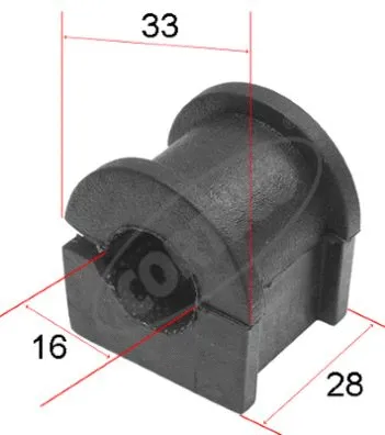 Stabilizatoriaus įvorė CORTECO 80000451
