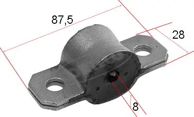 Stabilizatoriaus įvorė CORTECO 80000484