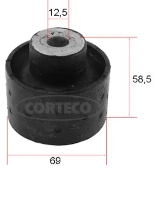 Valdymo svirties/išilginių svirčių įvorė CORTECO 80004722