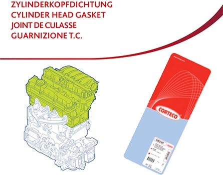 Cilindro galvos tarpinė CORTECO 83403094