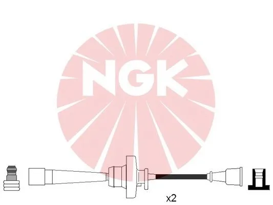 Uždegimo laidų komplektas NGK 4104