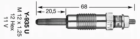 Pakaitinimo žvakė NGK 4791