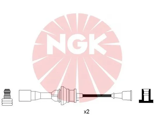 Uždegimo laidų komplektas NGK 8647