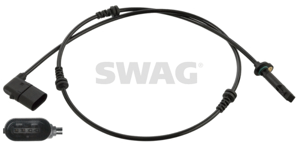 Rato greičio jutiklis (ABS daviklis) SWAG 10 10 6853
