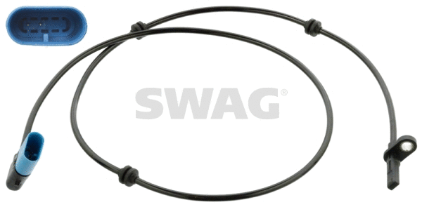 Rato greičio jutiklis (ABS daviklis) SWAG 10 10 7466