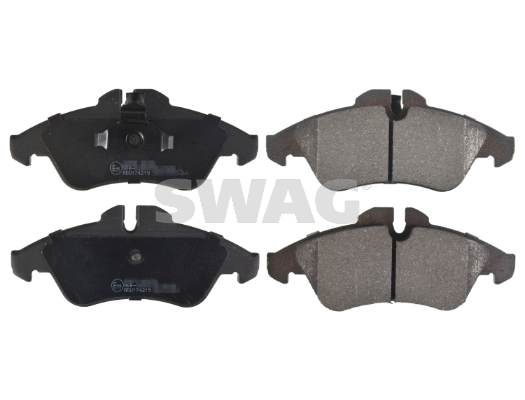 Diskinių stabdžių trinkelių rinkinys SWAG 10 91 6251