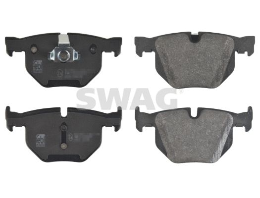 Diskinių stabdžių trinkelių rinkinys SWAG 20 91 6633