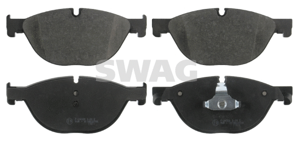 Diskinių stabdžių trinkelių rinkinys SWAG 20 91 6787