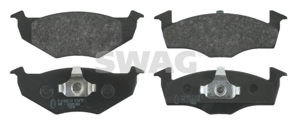 Diskinių stabdžių trinkelių rinkinys SWAG 30 91 6044