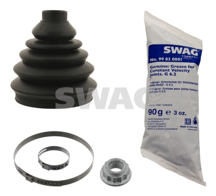Kardaninio veleno gofruotoji membrana SWAG 30 93 0142