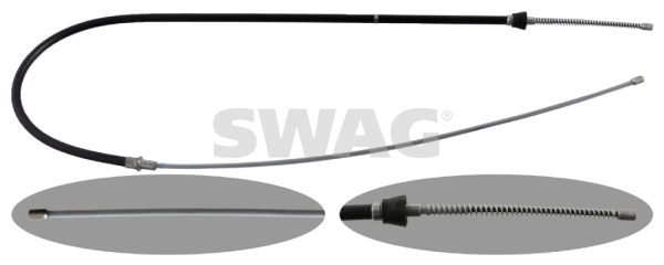 Stovėjimo stabdžio trosas SWAG 30 94 8302
