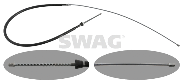 Stovėjimo stabdžio trosas SWAG 30 94 8331
