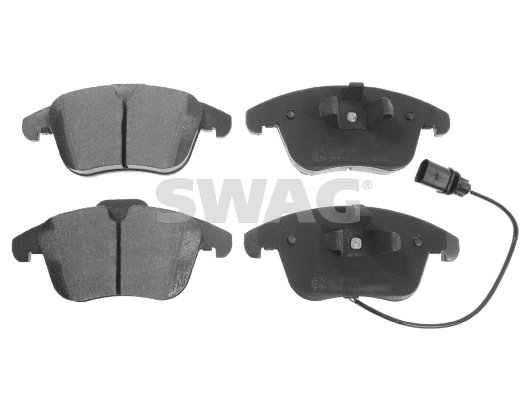 Diskinių stabdžių trinkelių rinkinys SWAG 32 91 6768