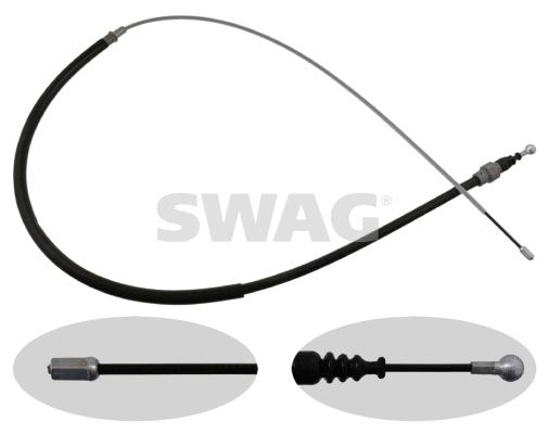 Stovėjimo stabdžio trosas SWAG 32 92 4412