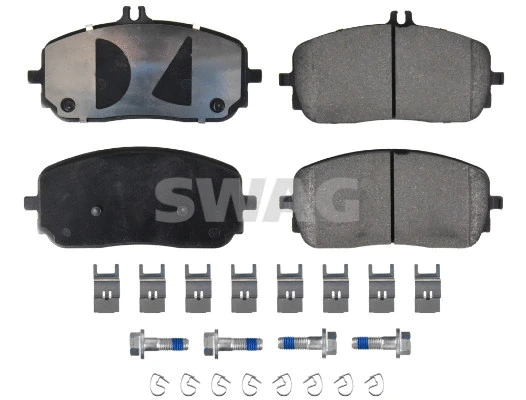 Diskinių stabdžių trinkelių rinkinys SWAG 33 10 7651