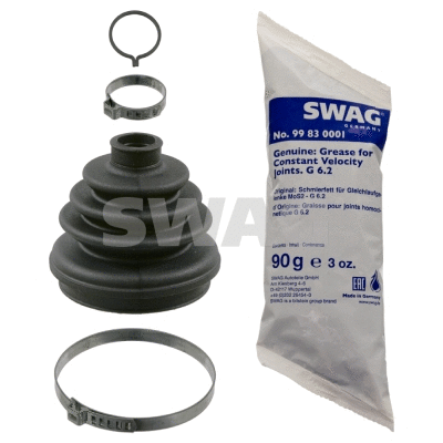 Kardaninio veleno gofruotoji membrana SWAG 40 83 0002