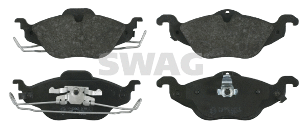 Diskinių stabdžių trinkelių rinkinys SWAG 40 91 6233