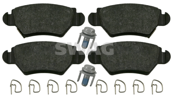 Diskinių stabdžių trinkelių rinkinys SWAG 40 91 6445