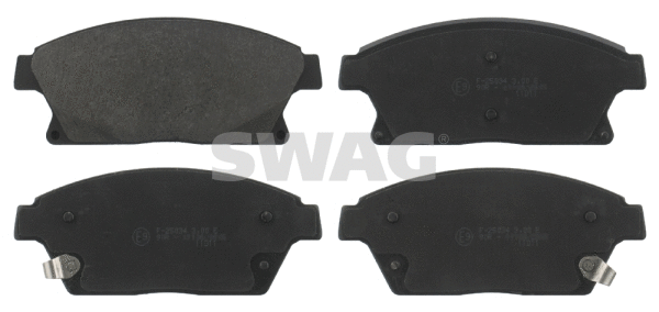 Diskinių stabdžių trinkelių rinkinys SWAG 40 91 6788