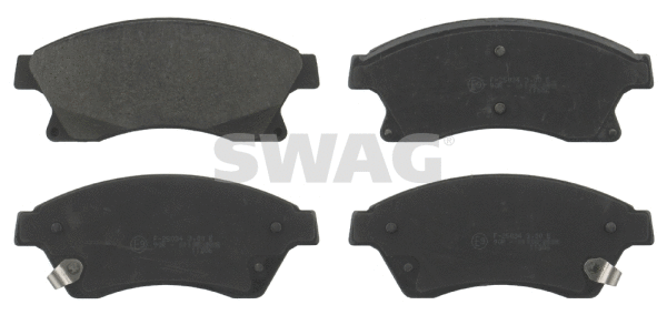 Diskinių stabdžių trinkelių rinkinys SWAG 40 91 6789