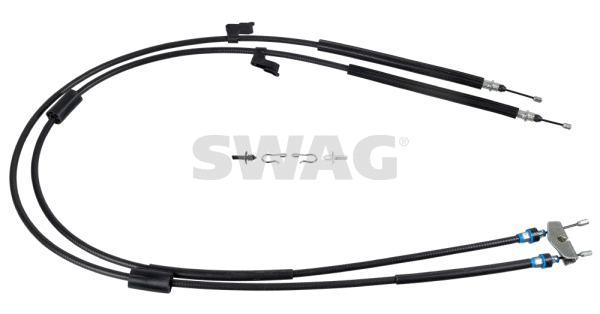 Stovėjimo stabdžio trosas SWAG 50 10 1801